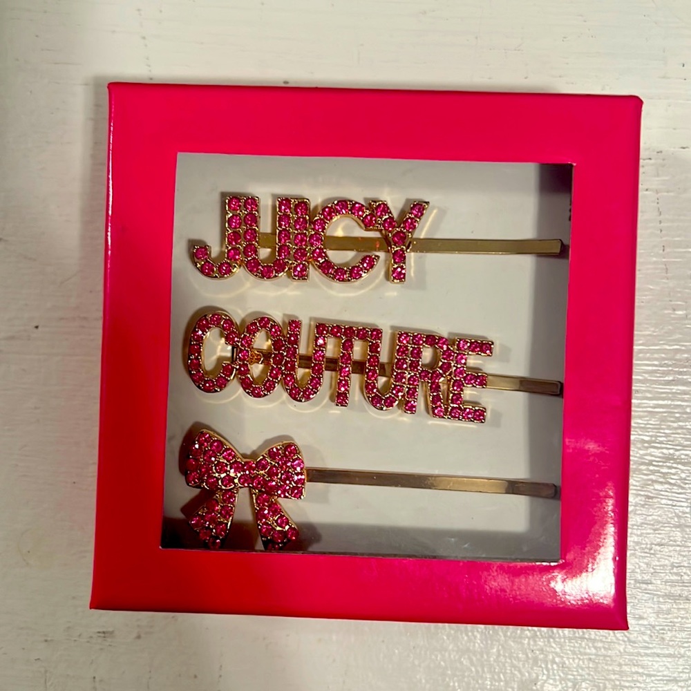 Brand New Juicy Couture Hairpins/Hairclips